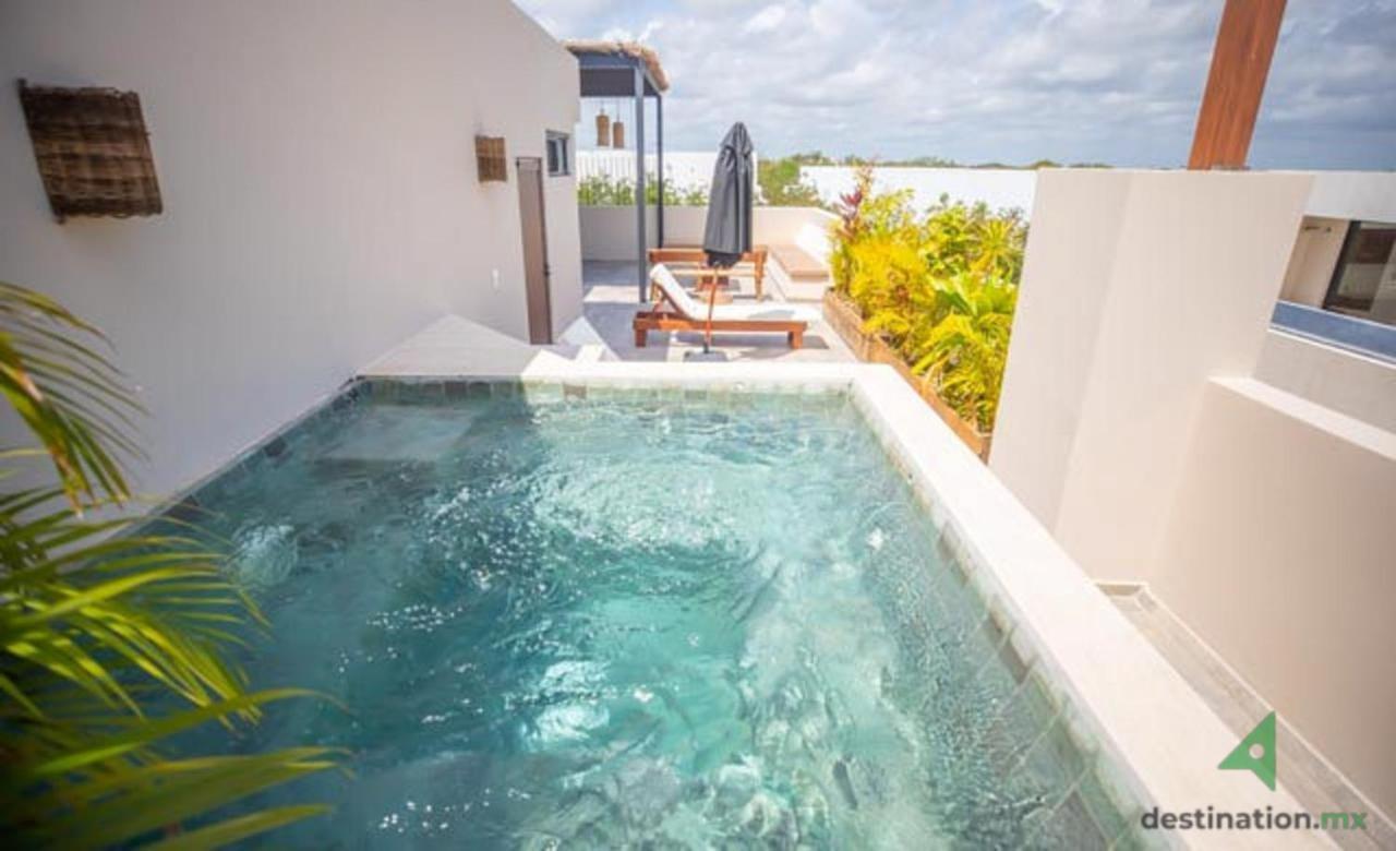 Luxury Apartment With Jacuzzi In Tulum Luaran gambar